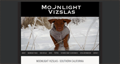 Desktop Screenshot of moonlightvizslas.com